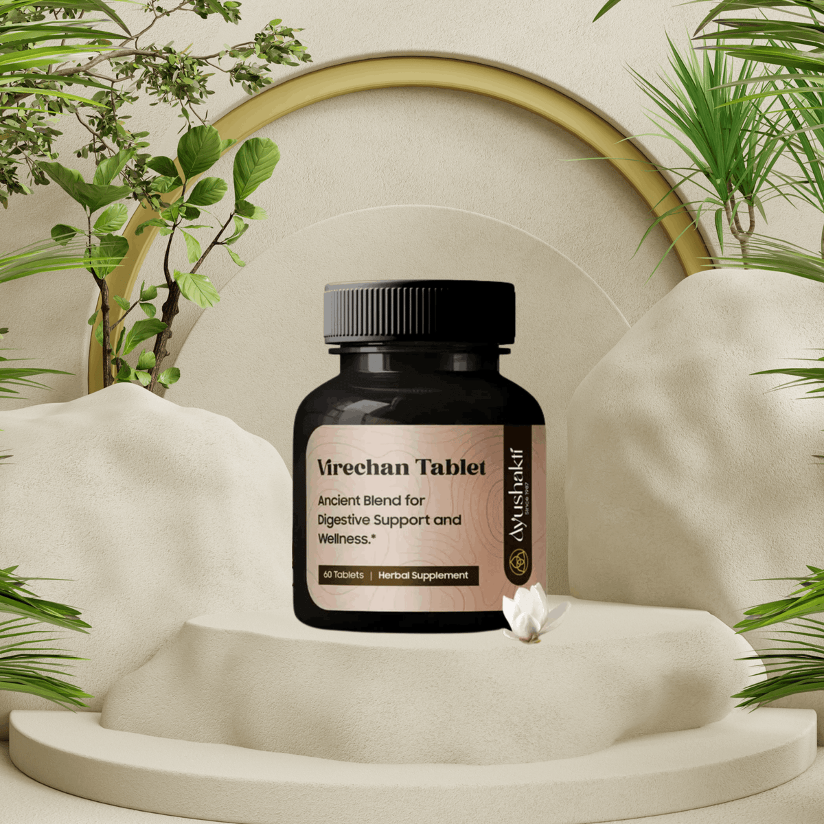 Ayushakti Virechan 60 Tablets - Natural Detoxifier - Ayurvedic Nature Care
