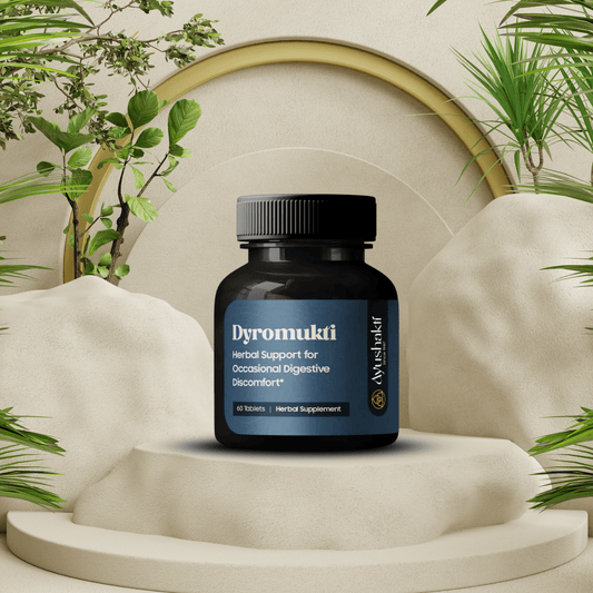 Ayushakti Dyromukti 30*2 Tablets - Sure and Safe Relief from Diarrhoea - Ayurvedic Nature Care